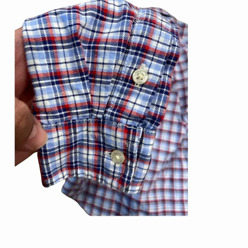 Ralph Lauren Plaid Button Down Long Sleeve Shirt 5